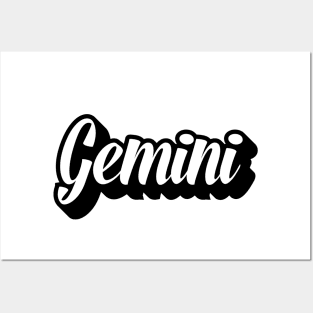 Gemini Zodiac // Coins and Connections Posters and Art